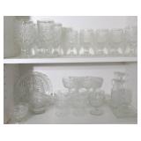 Vintage Wexford By Anchor Hocking Drinkware Stemware Water Vinegar Goblets Etc.