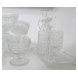 Vintage Wexford By Anchor Hocking Drinkware Stemware Water Vinegar Goblets Etc.