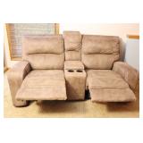 FlexSteel Loveseat Recliner Smart Furniture