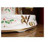 Lenox Holiday Carnival Swing Centerpiece Music Box Carousel Santa Bear Reindeer W/Box…