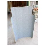 BAMJIUSHANG Bamboo Bath Shower Desk Mat Non-Skid Water-Repellent Rug