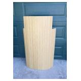 BAMJIUSHANG Bamboo Bath Shower Desk Mat Non-Skid Water-Repellent Rug