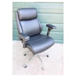 Furniture Office Den Desk…Swivel Reclining Adjustable Leather Computer Chair…