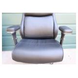 Furniture Office Den Desk…Swivel Reclining Adjustable Leather Computer Chair…