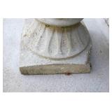 Lawn Garden & Patio DeCor…Heavy Concrete Urn-Style Planter w/Foliage…
