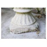 Lawn Garden & Patio DeCor…Heavy Concrete Urn-Style Planter w/Foliage…