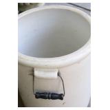 Six 6-Gallon Red Wing Crock w/Small Wing Bale Handles…