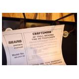 Lawn & Garden Tools…Sears Craftsman 40-Inch Pull Behind Tine De-Thatche