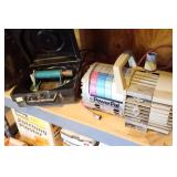 Garage Shop Tools…Campbell Hausfeld 12 V Air Compressor, (2) Woods Suction Cup/Case