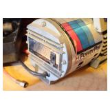 Garage Shop Tools…Campbell Hausfeld 12 V Air Compressor, (2) Woods Suction Cup/Case