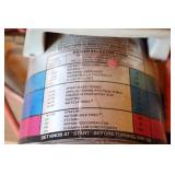 Garage Shop Tools…Campbell Hausfeld 12 V Air Compressor, (2) Woods Suction Cup/Case