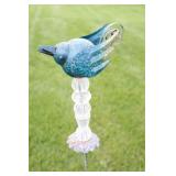 Lawn Garden & Patio DeCor…Metal Yard Art, Glass Gazing Ball w/Stand Etc