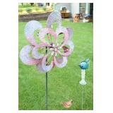 Lawn Garden & Patio DeCor…Metal Yard Art, Glass Gazing Ball w/Stand Etc