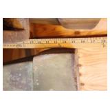 Lawn Garden & Patio DeCor…French-Style Square Clay Flower Pots Terra Cotta