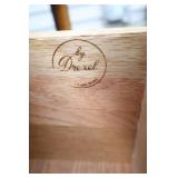 MCM Drexel Credenza TV Stand w/Display Shelves…