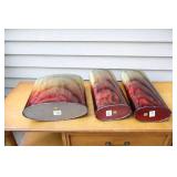 Home DeCor...Metal Tin Art Flower Copper-Style Containers