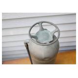 Antique Brass Randolph Soda Acid Tank ‘To Play Turn Bottom Up’