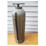 Antique Brass Randolph Soda Acid Tank ‘To Play Turn Bottom Up’