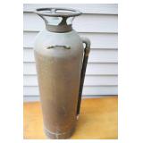 Antique Brass Randolph Soda Acid Tank ‘To Play Turn Bottom Up’