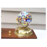 San Francisco Music Box Co vintage Kaleidoscope With Rotating Globe Sphere…
