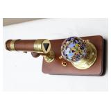 San Francisco Music Box Co vintage Kaleidoscope With Rotating Globe Sphere…