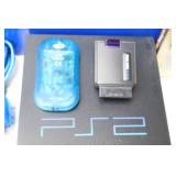 Original 2000 Sony PlayStation PS2 SCPH-30001 Blue Launch Box!!