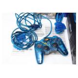 Original 2000 Sony PlayStation PS2 SCPH-30001 Blue Launch Box!!