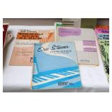Vintage Assortment of Music Piano Instructional Books Etc