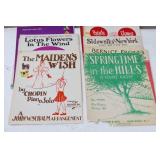 Music…Vintage Music Piano Instruction Books…