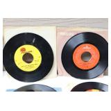 Music…Vintage Vinyl 45rpm Records w/Sleeves Including The Beatles