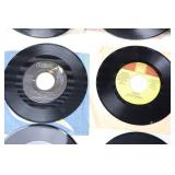 Music…Vintage Vinyl 45rpm Records w/Sleeves Including The Beatles
