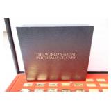 Collectibles…The World’s Great Performance Cars 24K Gold-Plated on Sterling Silver Ingots…