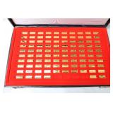 Collectibles…The World’s Great Performance Cars 24K Gold-Plated on Sterling Silver Ingots…