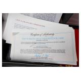 Collectibles…The World’s Great Performance Cars 24K Gold-Plated on Sterling Silver Ingots…