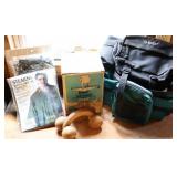 Garage Shop...Simer Geyser Submersible Pump, Stearns Rain Gear Etc.