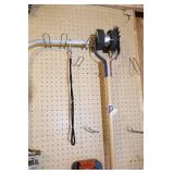 Pet Grooming Station Arm, Rakes, Lawn Edger, Brooms, Apple Picker(?) Etc