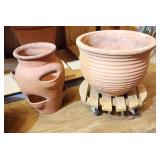 Lawn Garden & Patio DeCor…Clay Ceramic Flower Pots