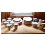 Dish Set...Sango Sangria By Sue Zipkin