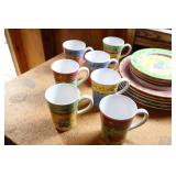 Dish Set...Sango Sangria By Sue Zipkin