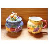 Sango Sangria By Sue Zipkin Covered Butter, Salt & Pepper, Cream & Sugar...