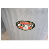 Garage Shop Recycling...Galvanized Garbage Cans