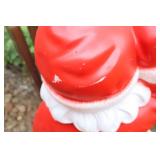 Holiday DeCor Christmas...Blow Mold Waving Santa