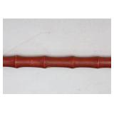 RARE...Vietnam War Short-Timers Swagger Stick Hand-Carved Wood Dragon’s Head 35-Inch Walking Stick