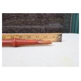 RARE...Vietnam War Short-Timers Swagger Stick Hand-Carved Wood Dragon’s Head 35-Inch Walking Stick