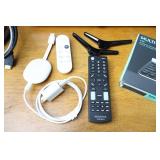 Insignia LED TV, ASUS Dual Band, Logitech Multi-Device Wireless Keyboard Etc