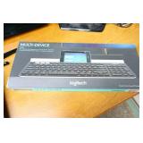 Insignia LED TV, ASUS Dual Band, Logitech Multi-Device Wireless Keyboard Etc