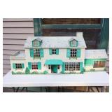Vintage 1960’s Marx Marxie Mansion Tin Litho Dollhouse…