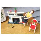 Vintage 1960’s Petite Princess Fantasy Dollhouse Furniture By Ideal