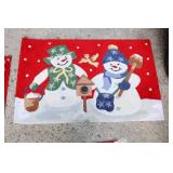 Holiday DeCor Christmas Rugs and Lighted 3-Foot Tree