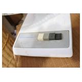 Portable Metal File Cabinet, Tabletop Floor Oscillating Fan